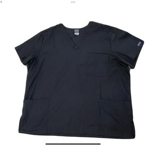 Cherokee Authentic Workwear Revolution Scrub Top 4876 Pewter Gray 2XL Unisex